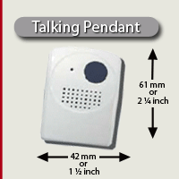 TALKING PENDANT - CLICK TO ENLARGE PICTURE !